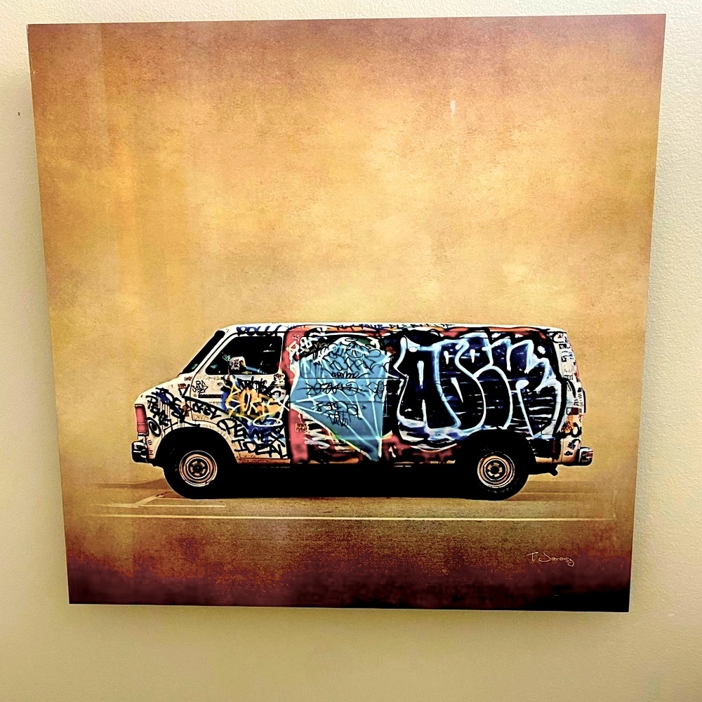 Artwork by a Chicago artist. Urban. Cool. Metal Print